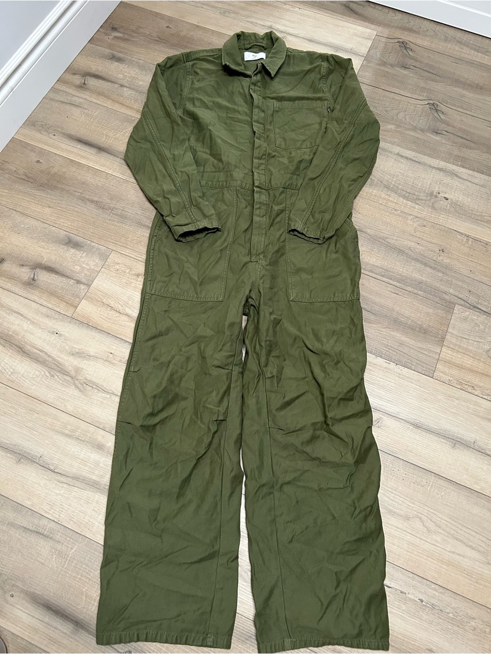 TNA womens utility jumpsuit